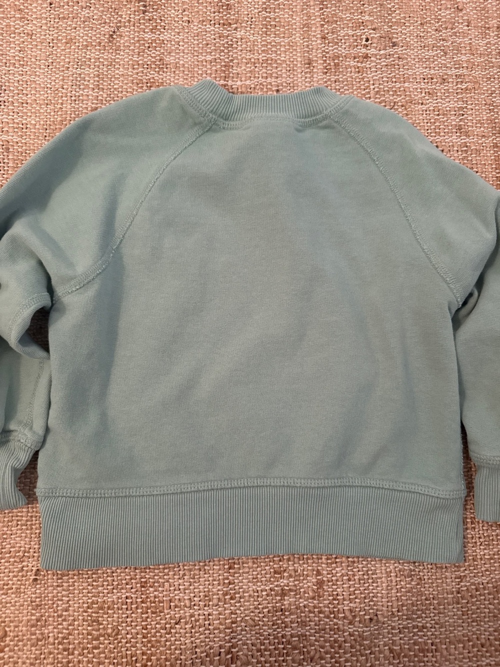 Hanna Andersson French Terry Sweatshirt in Jade, 3T - Picture 6 of 6